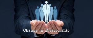 Company’s Directorship Changes